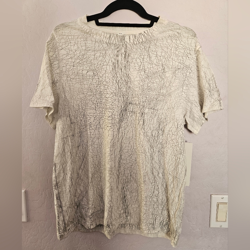 Lululemon Athletica Cracked Pattern All Yours Tee